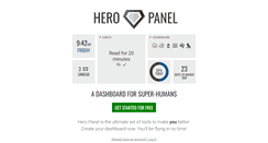 Desktop Screenshot of heropanel.com